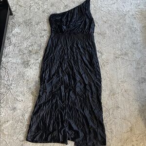 Express Midnight One-Shoulder Dress